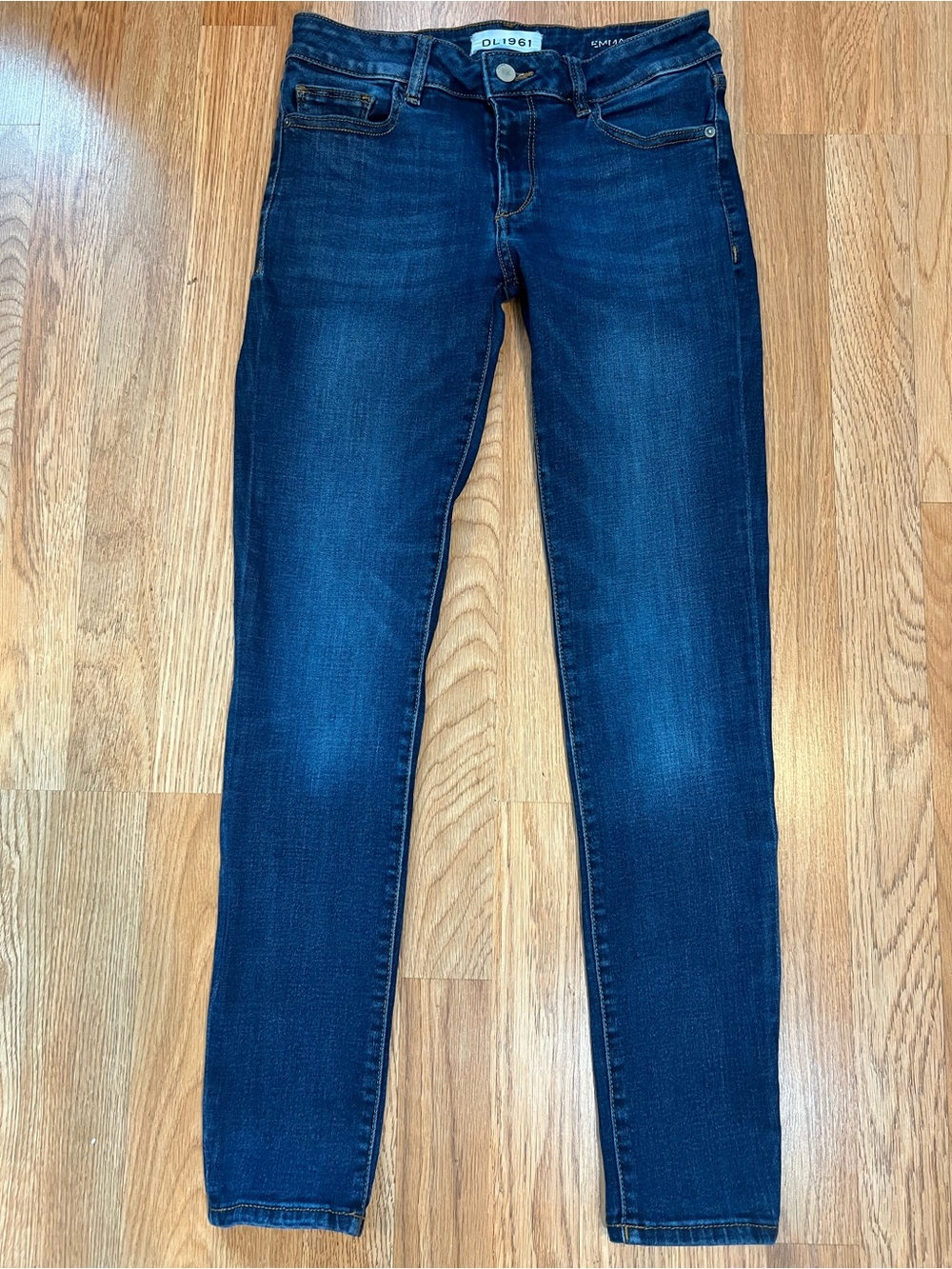 DL1961 Indigo Blue Skinny Jeans